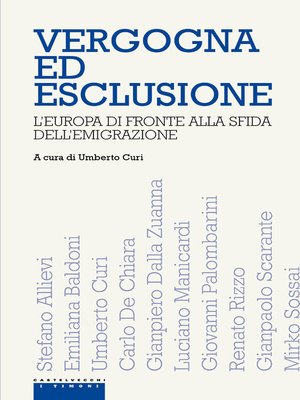 cover image of Vergogna ed esclusione